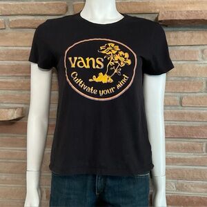 Vans Graphic Tee “Cultivate Your Mind” Black Medium